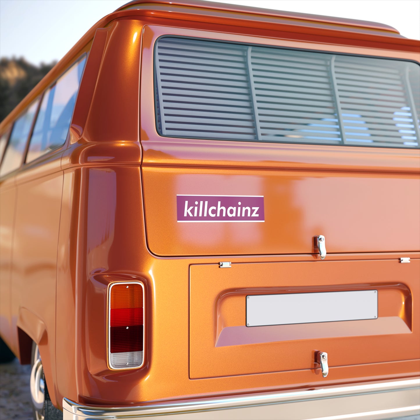 Killchainz Logo 2 Bumper Stickers