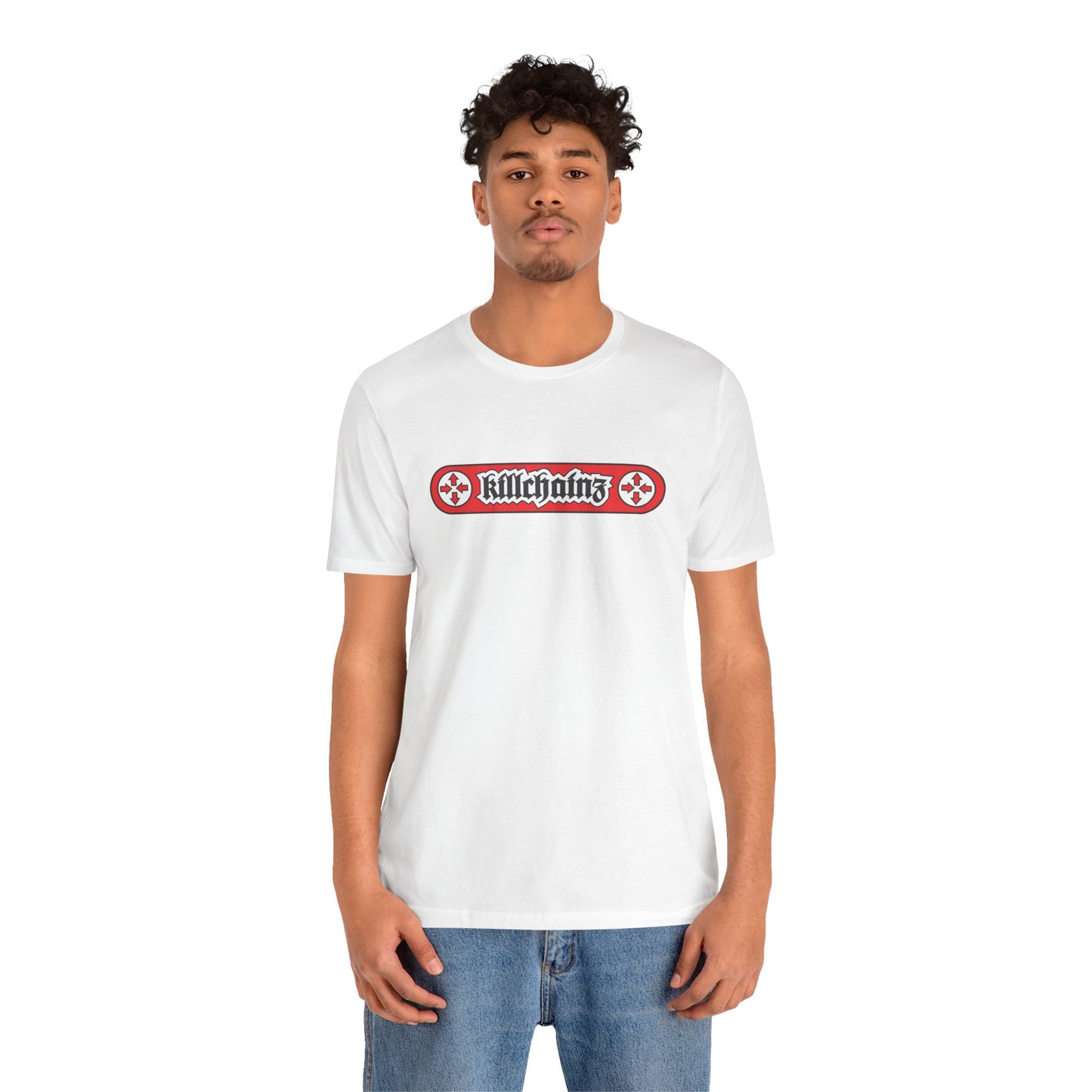 Killchainz Logo - Unisex Jersey Short Sleeve Tee