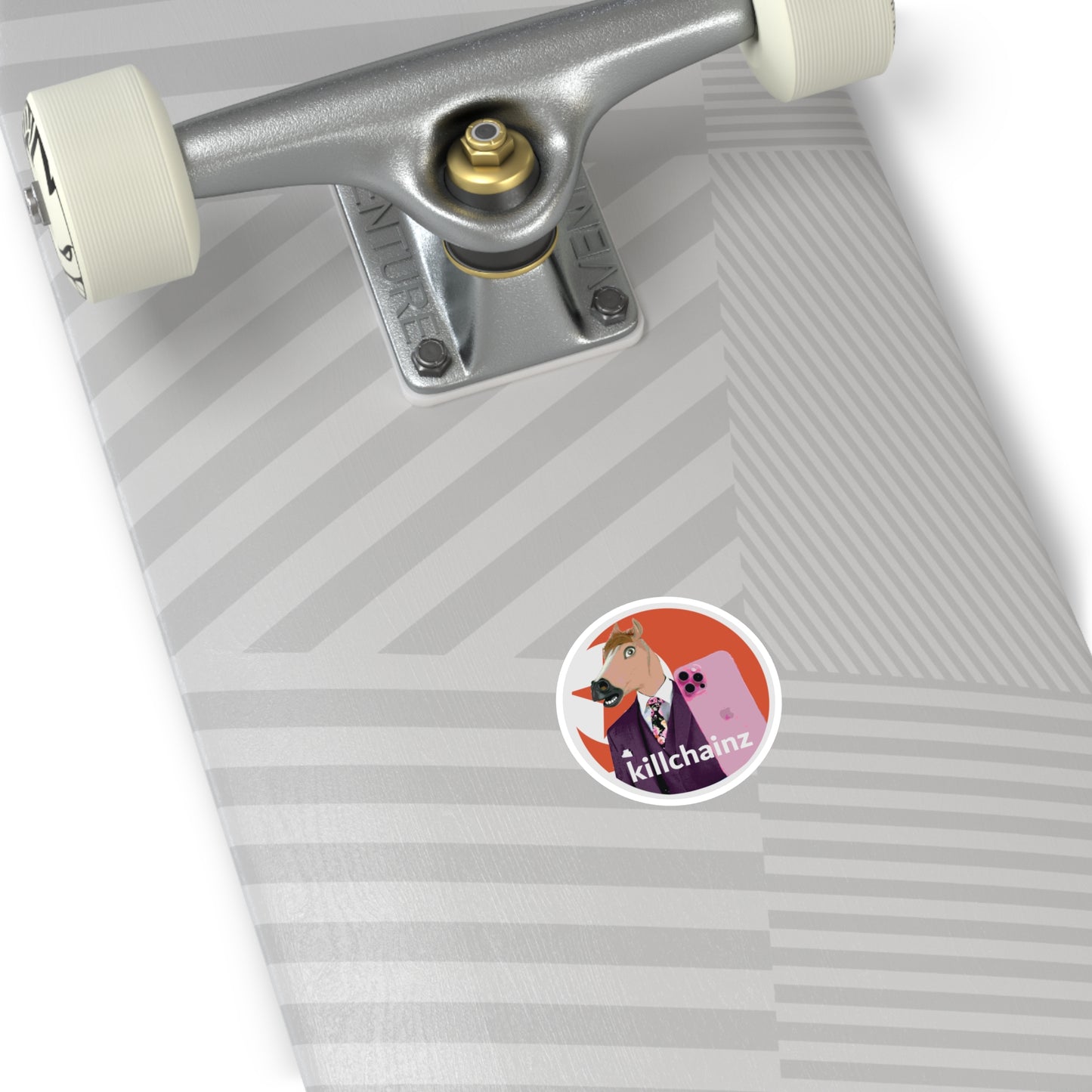 Famous Chollima Round Stickers, Indoor\Outdoor