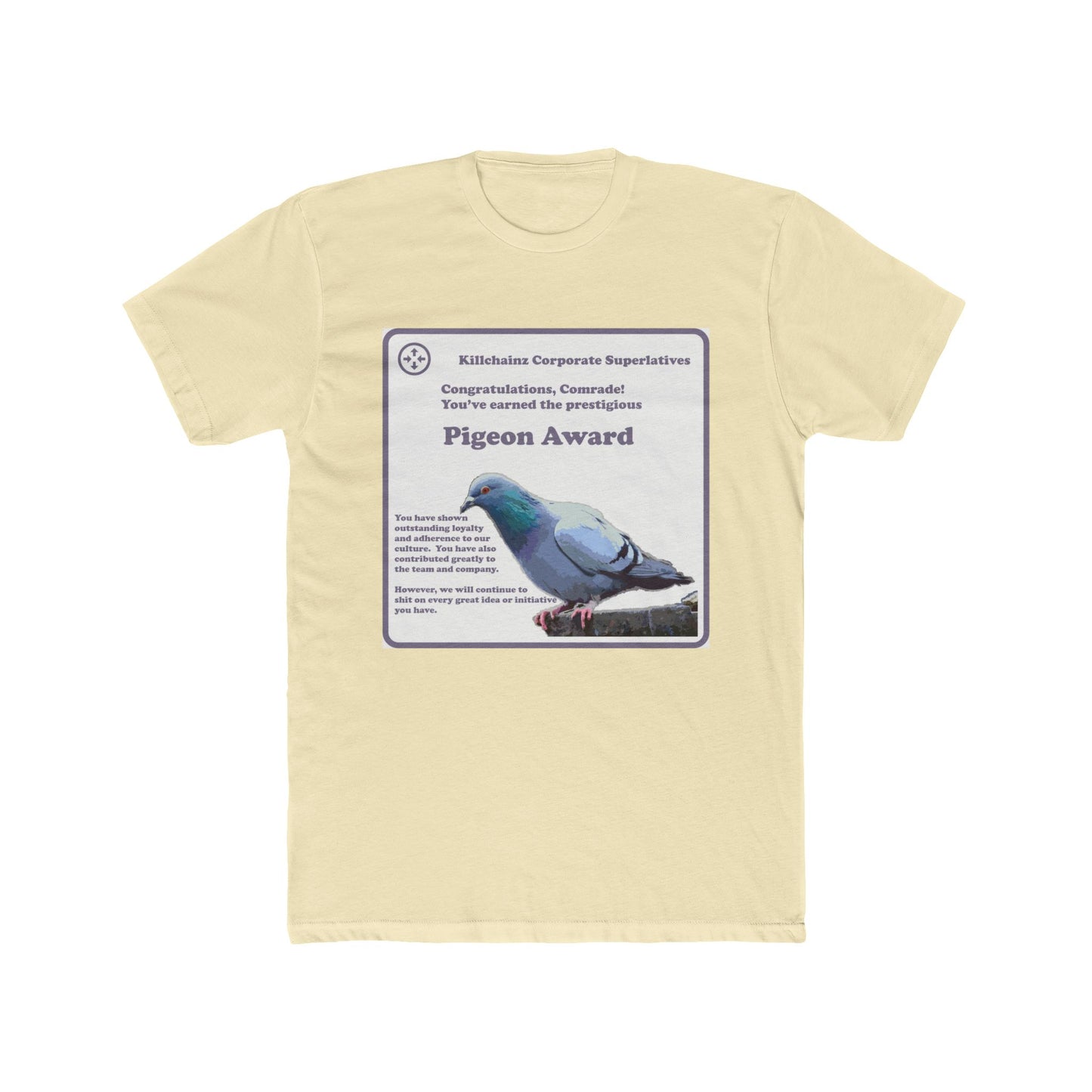 Killchainz Corporate Platitudes Series - Pigeon Award