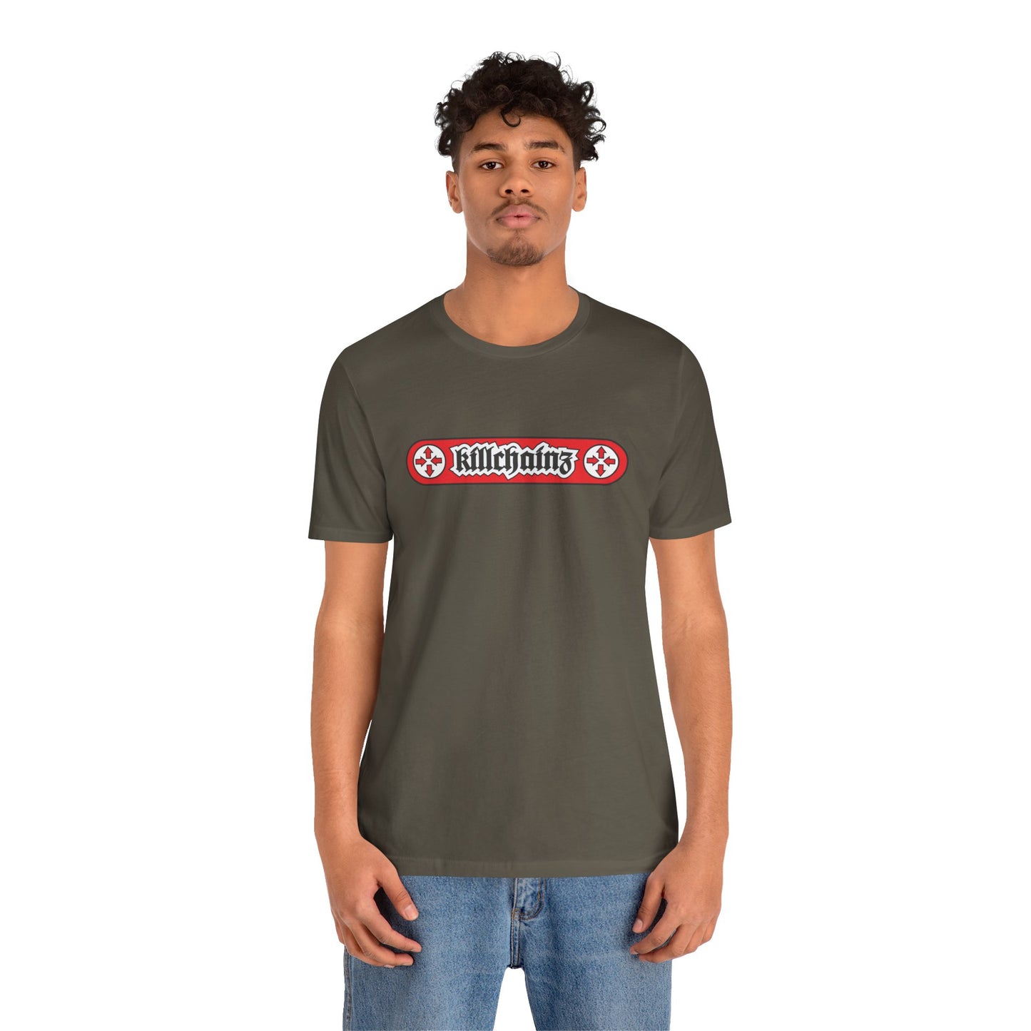 Killchainz Logo - Unisex Jersey Short Sleeve Tee