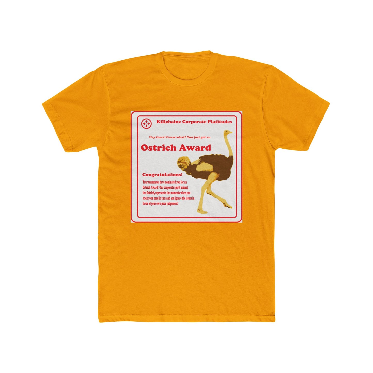 Killchainz Corporate Platitudes Series - The Ostrich Award