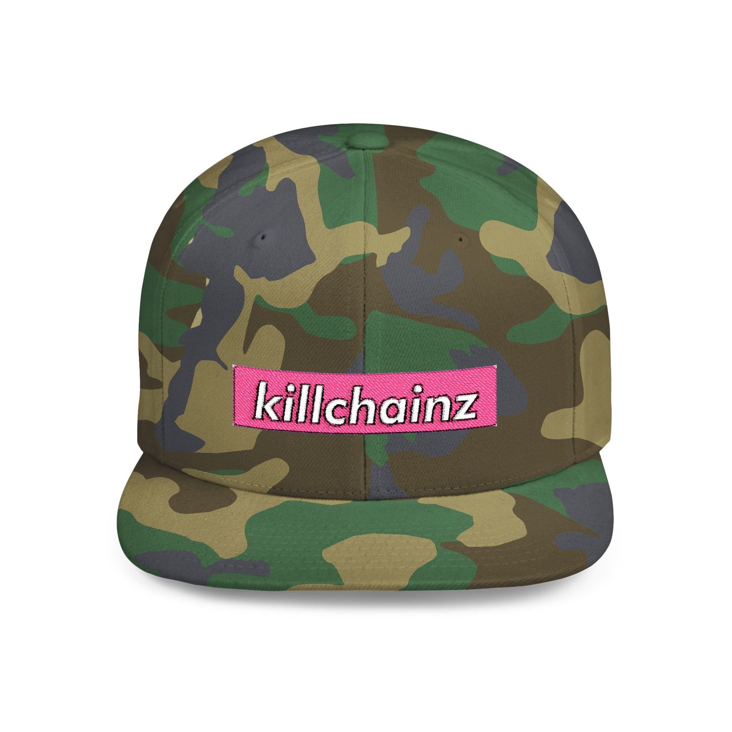 Flat Bill Snapback